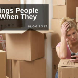 things people forget when they move